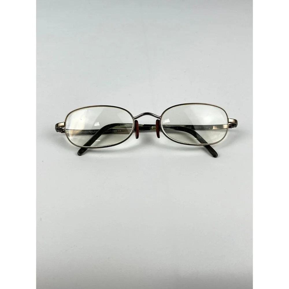 Emporio Armani 094‎ 1115 Women's Eyeglasses Frame Brown Full Rim 51-19-135 mm